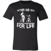 Father And Son Riding Partners For Life T-Shirt Dirt Bike - Love Family & Home