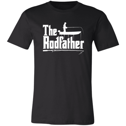 Image of The Rodfather T-Shirt Fishing Dad - Love Family & Home