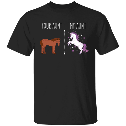 Image of Your Aunt My Aunt Horse Unicorn Youth T-Shirt - Love Family & Home
