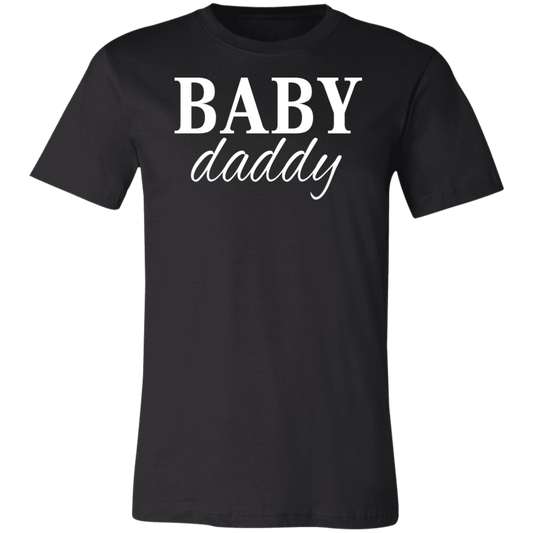 Baby Daddy T-Shirt, Gift For Dad - 3001 Black