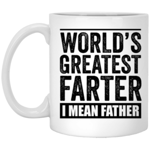 World's Greatest Farter 11 oz. White Mug