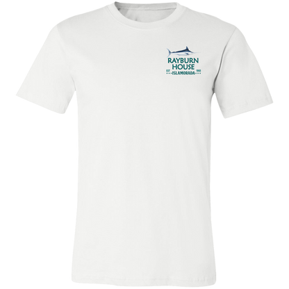 Rayburn House EST 1968 T-Shirt Islamorada Florida Bloodline White