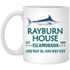 Rayburn House EST 1968 Islamorada Florida 11 oz. White Mug