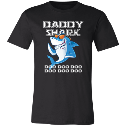 Daddy Shark Shirt Doo Doo Doo Doo Doo Doo! Shark T-shirt Black