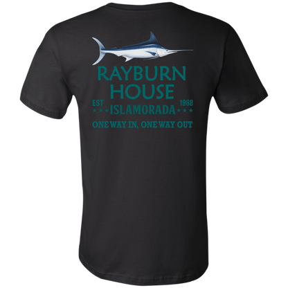 Rayburn House EST 1968 T-Shirt Islamorada Florida Bloodline