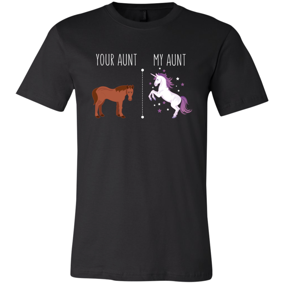 Your Aunt My Aunt T-Shirt Youth Shirt Black