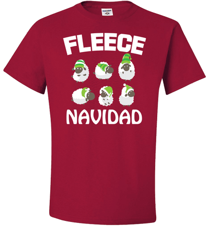 Fleece Navidad Standard Fit T Red