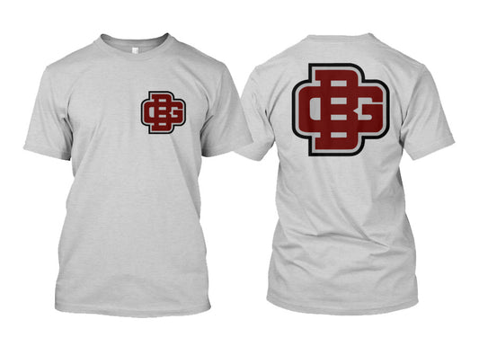 Bell Gardens California Lancers Logo T-Shirt Heather Gray Standard T