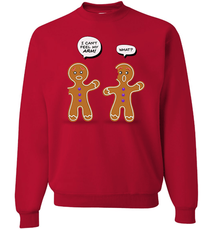Gingermen Long Sleeve Crewneck Red