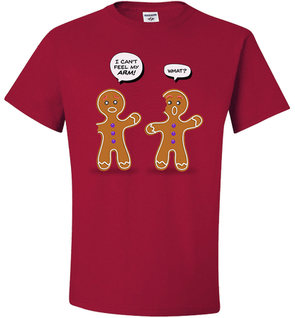 Gingermen Standard Fit T Red
