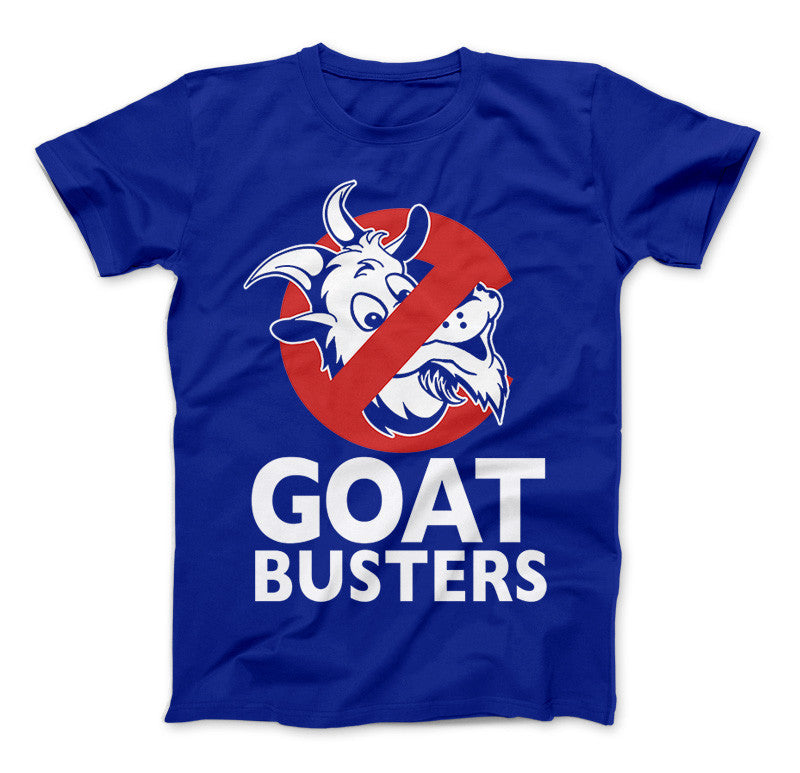 Goat Busters Cubs Fans Limited Edition Print T-Shirt & Apparel Standard T Royal