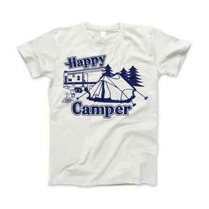 Happy Camper Shirt For Camping Hiking And Outdoor Enthusiast - Love Family & Home