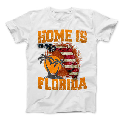 Home Is Florida T-shirt, Florida Shirt Standard T White