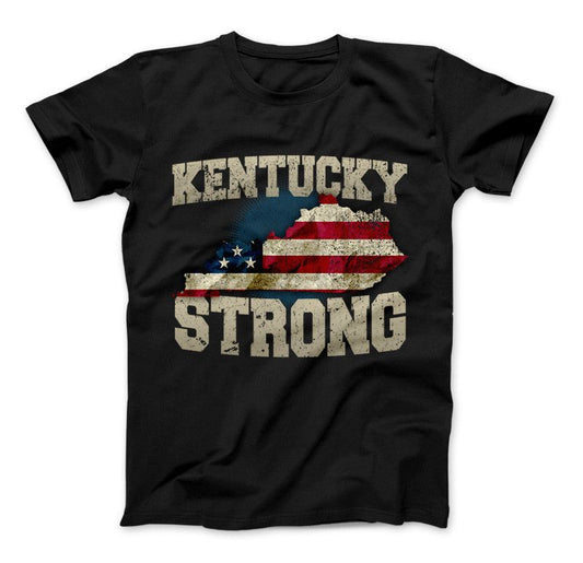 Kentucky Strong State T-Shirt Standard T Black