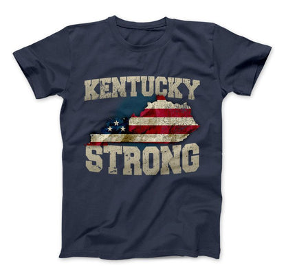 Kentucky Strong State T-Shirt Standard T Navy