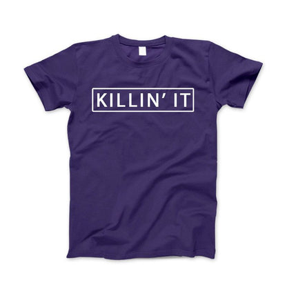 Killin' It Shirt Trendy T-shirt Cute Swag Hipster Dope Tee Purple Standard T