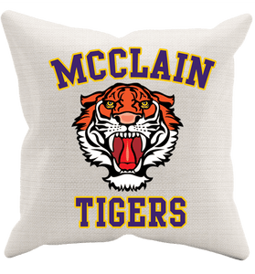 McClain Tigers Roar Pillow Case - Love Family & Home