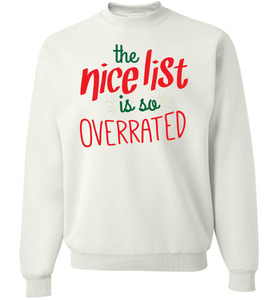 Nice List Is So Overrated - Love Family & Home