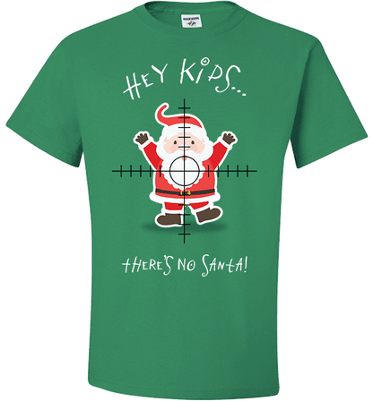 No Santa Standard Fit T Green