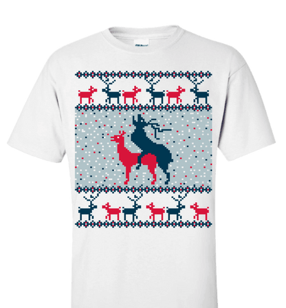 Oh Deer Standard Fit T White