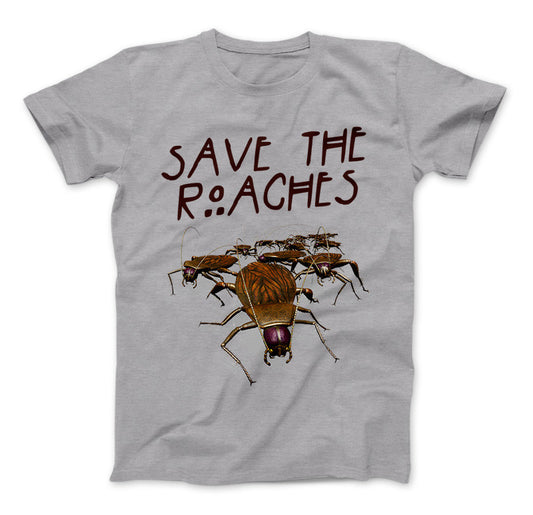 Cockroach Army Save The Roaches Funny T-Shirt Grey Standard T