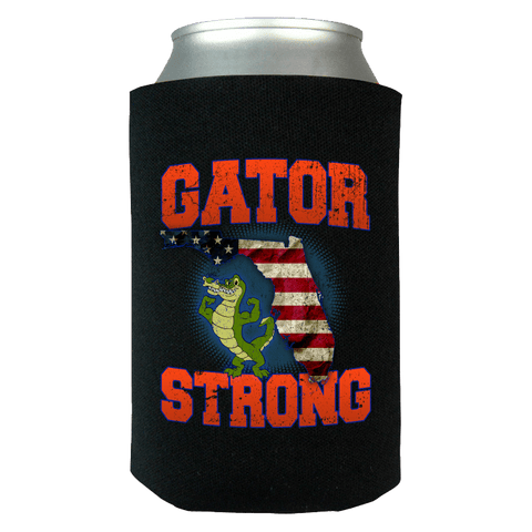 Image of Gator Strong Limited Edition Print Can Koozie Wrap - Love Family & Home