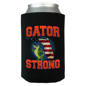 Gator Strong Limited Edition Print Can Koozie Wrap - Love Family & Home