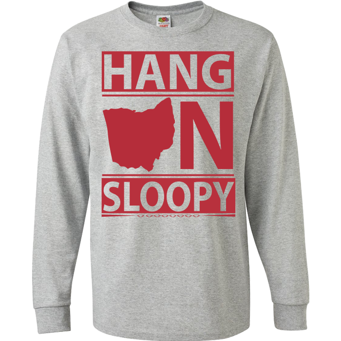 Hang On Sloopy T-Shirt & Apparel Long Sleeve Heather Gray