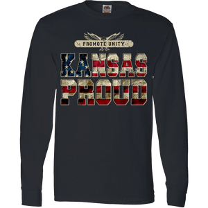 Kansas Proud Promote Unity Limited Edition Print T-Shirt & Apparel - Love Family & Home