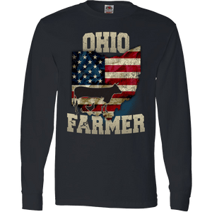 Ohio State Farmer Limited Edition Print T-Shirt & Apparel - Love Family & Home