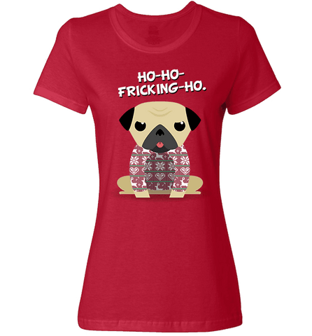 Image of Pug Christmas - Love Family & Home