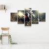 Eat Dirt Motocross Dirt Bike MX 5-Piece Canvas Wall Art Hanging - Love Family & Home