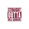 Straight Outta Bell Gardens Sticker - Love Family & Home