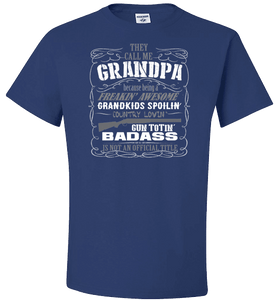 They Call Me Grandpa - Papaw Country Personalized T-Shirt - Love Family & Home