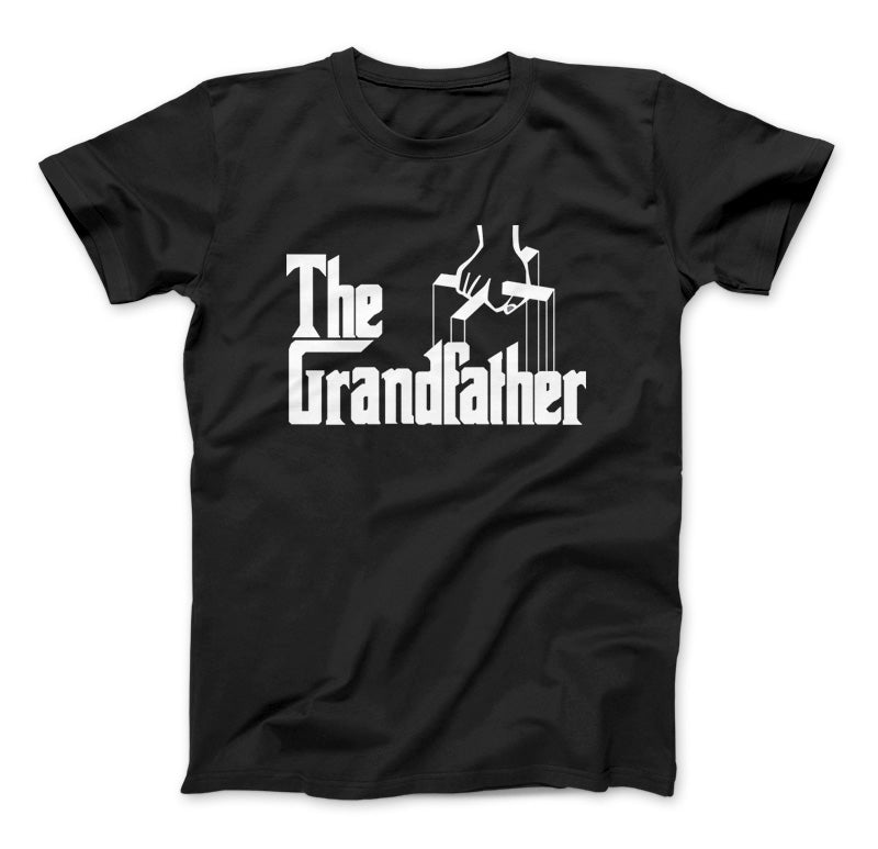 The Grandfather T-Shirt Grandfather Gift Standard T Black