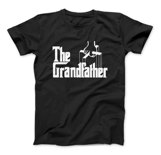 The Grandfather T-Shirt Grandfather Gift Standard T Black