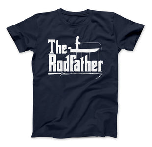 The Rodfather T-Shirt, Fishing Shirt, Fisherman, Fishing Shirt - Love Family & Home