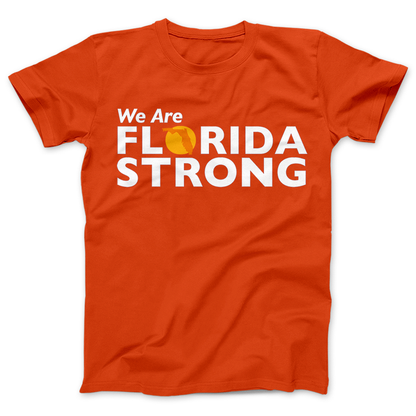 Florida Strong T-shirt We Are Florida Strong Standard T Orange
