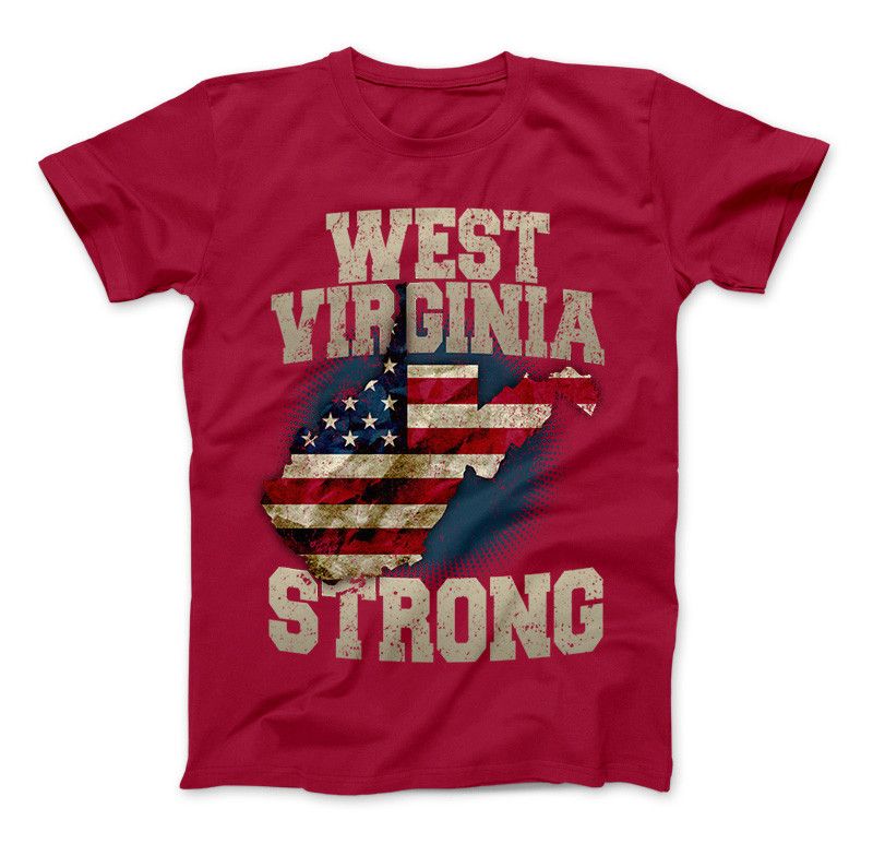 West Virginia Strong T-Shirt & Apparel WV Strong Standard T Red