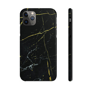 Black Marble iPhone Case, Mate Tough Phone Cases,  iPhone 11 case, iPhone 11 Pro Max case - Love Family & Home