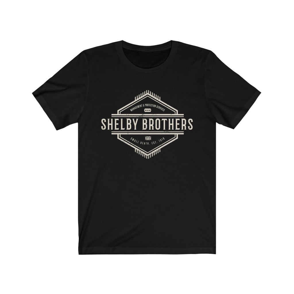 Shelby Brothers Management Unisex Jersey Short Sleeve Tee Black