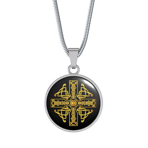 Celtic Cross Celtic Knot Premium Necklace - Love Family & Home