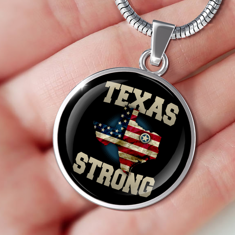 Texas Strong Premium Snake Chain Necklace - Love Family & Home