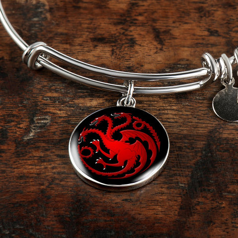 Targaryen Pendant Game of Thrones Jewelry House Targaryen Necklace Daenerys Amulet - Love Family & Home