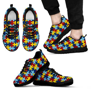 Men's Running Shoes Autism Awareness EXP - Love Family & Home