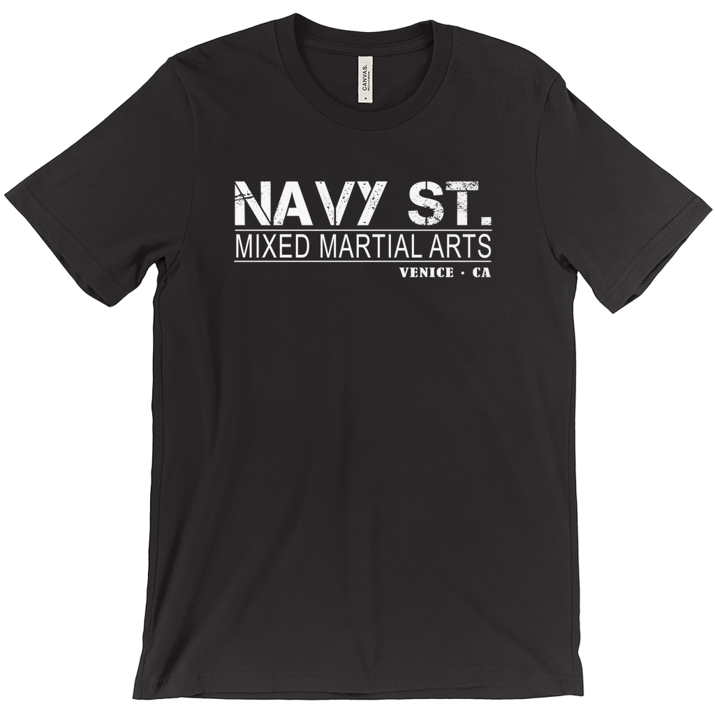 Navy St T-Shirt Black