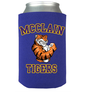 McClain Tigers Can Koozie - Love Family & Home