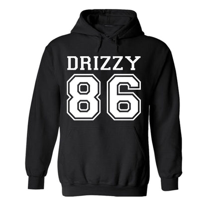 Drizzy Team 86 Toronto Canada Hip hop Pullover Black