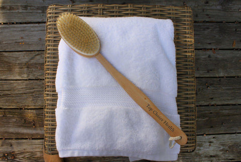 Image of Back Brush Far-Reaching With Exfoliating Glove Detachable Head - Love Family & Home