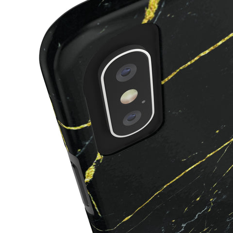 Image of Black Marble iPhone Case, Mate Tough Phone Cases,  iPhone 11 case, iPhone 11 Pro Max case - Love Family & Home